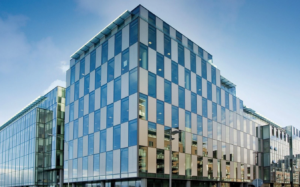 A photo of the Bloodstone building in Dublin.