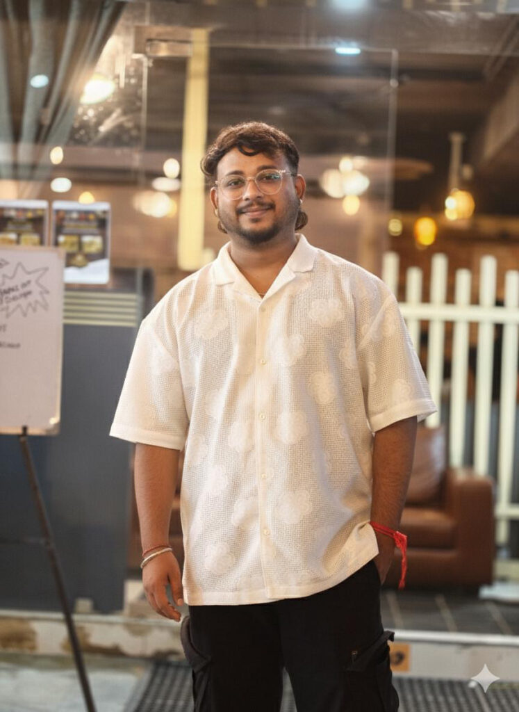 A picture of Sarang, an employee at Creditsafe.