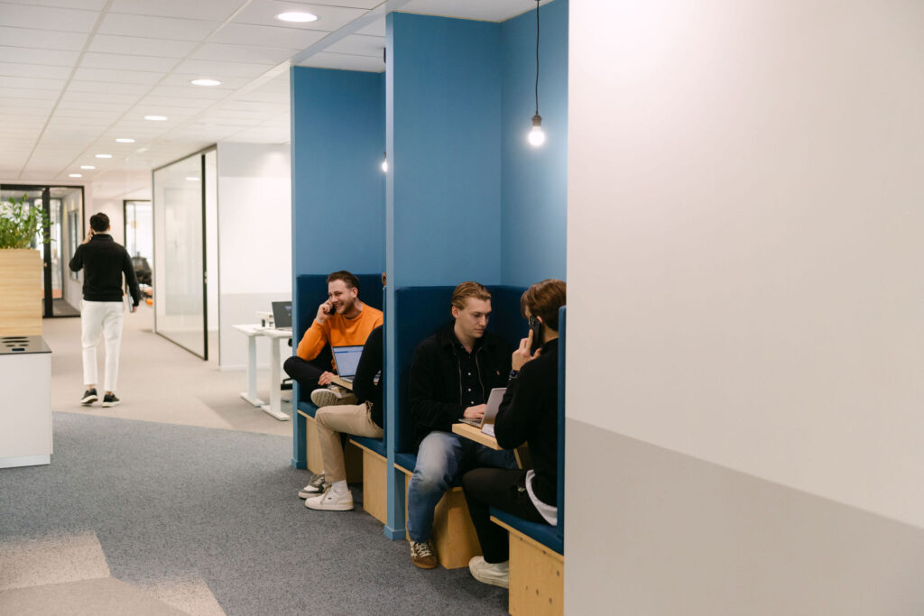 Open kantoorruimte bij Creditsafe Nederland